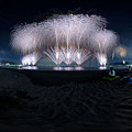写真: 2022年8月10日　伊東　按針祭花火大会 360度パノラマ写真(5)