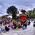 高山祭 布袋台 360パノラマ写真