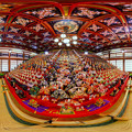 可睡斎 瑞龍閣  雛人形32段飾り 360度パノラマ写真