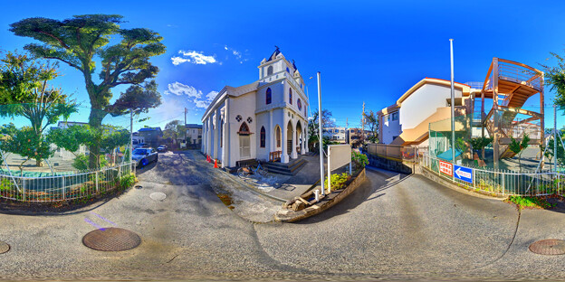 カトリック清水教会 360度パノラマ写真(1)