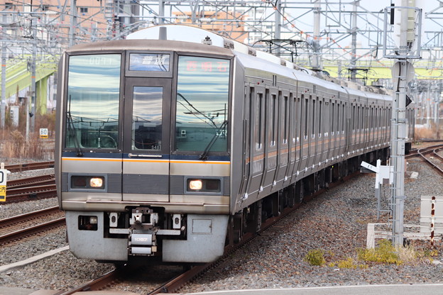 東海道線(JR京都線)　207系1000番台S48編成