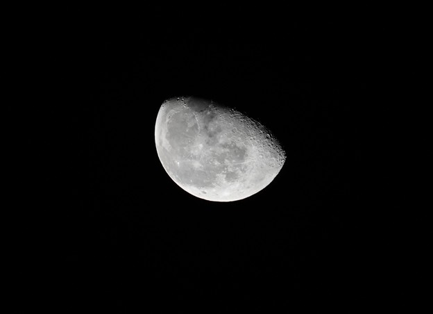 写真: お月さん　　　10月26日(火)