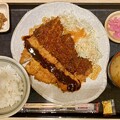 写真: わらじとんかつ定食1900円矢場とんかつ・阪急三番街