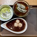 雪抹茶ぜんざい900円茶の彩カフェ・阪急三番街