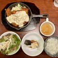 チキン南蛮サラダバー1100円センバカフェ・大阪船場