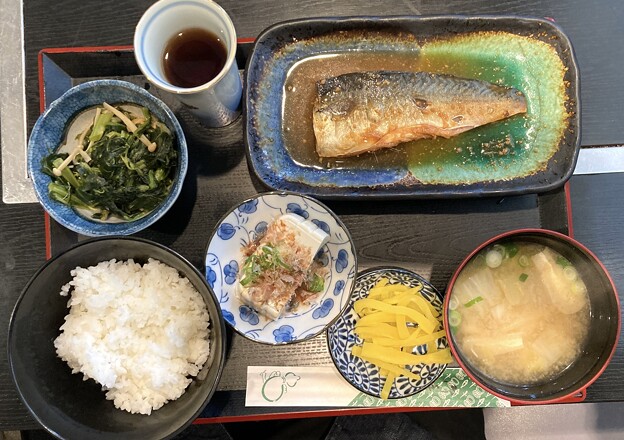 サバの味噌煮930円・大阪粉浜