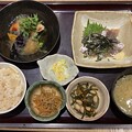 写真: ごま鯵と豆腐おろし定食