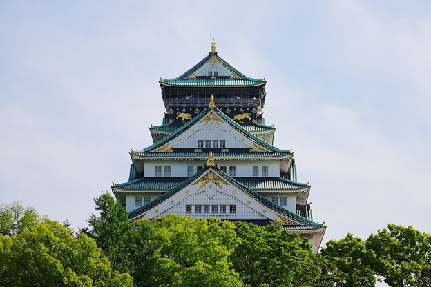 写真: 大阪城天守閣 Osaka castle museum