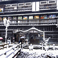 Photos: 雪の銀山温泉ワンカット