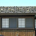 Photos: 屋根の石