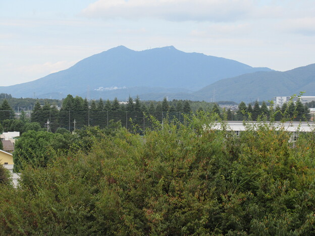 写真: 昨日の筑波山