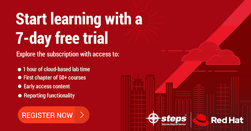 Unleash Your Potential | Red Hat Learning Subscription Free Trial