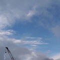 雲間の青空