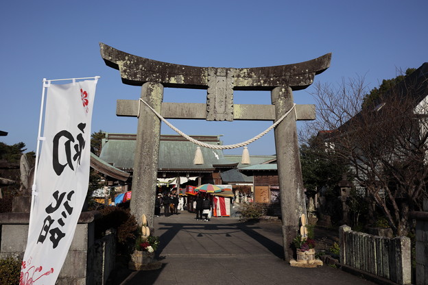 初詣・・八幡神社