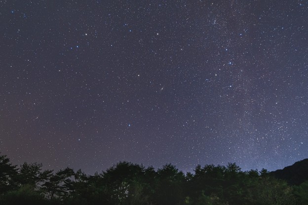 写真: 西湖の星空　その３