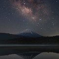 富士と天の川（再現像）