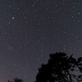 写真: 阿智村の星空（北西方面）