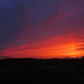 写真: サロベツの夕焼け_1