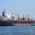 写真: 無事港内に入った Bulk carrier - VEGA