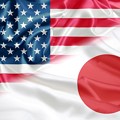 写真: Japan USA flag