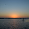 写真: The First Sunrise at the Fishing Pier 2022