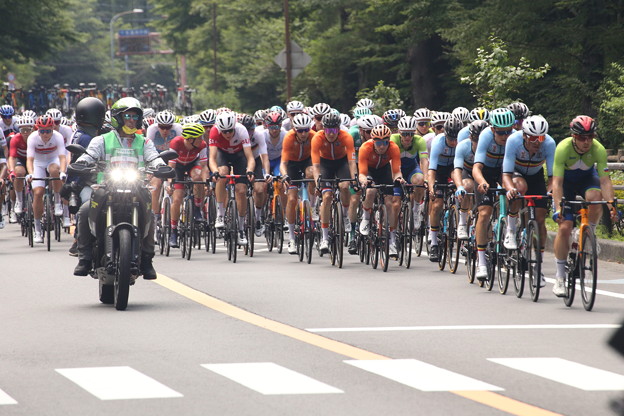Photos: 東京オリンピック ロードレース 山中湖平野付近
