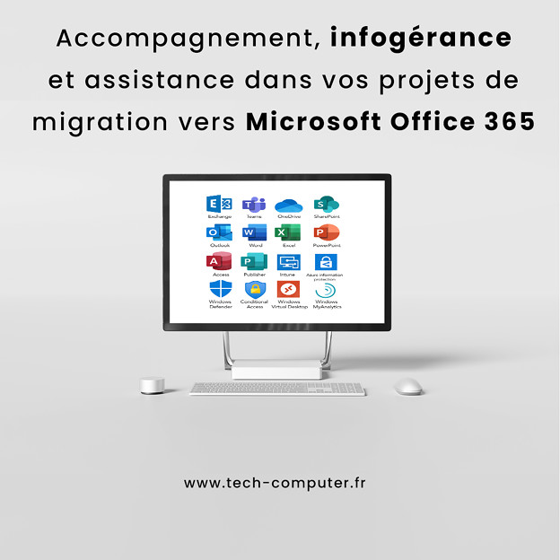 Accompagnement, infogérance et assistance dans vos projets de migration vers Microsoft Office 365