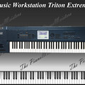 写真: Korg Music Workstation Triton Extreme 76keys
