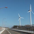 写真: 風車／宮川大橋