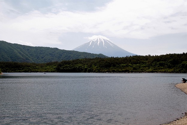 写真: 富士西湖