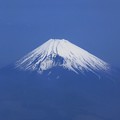 写真: 富士上空
