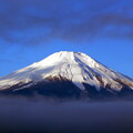 写真: 朝の富士
