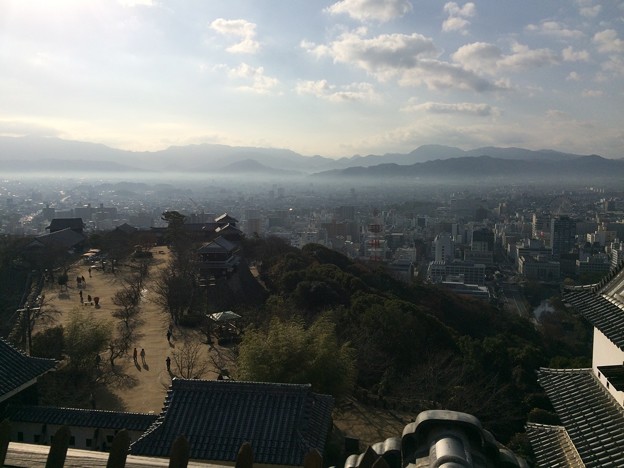 写真: 松山城からの眺め２