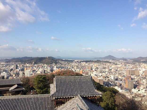 写真: 松山城からの眺め３