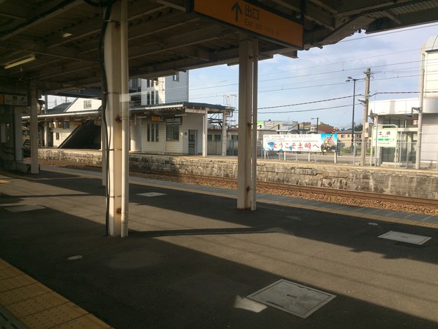 写真: 土崎駅