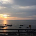 写真: 日本海の夕日８