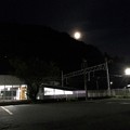 写真: あつみ温泉駅８　〜朧月夜〜