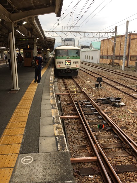 Photos: 三島駅７　～特急踊り子入線～