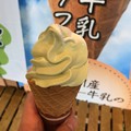 写真: 掛川茶ミックスソフトクリーム