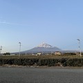 水泳場からの富士山１