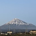 水泳場からの富士山３