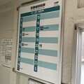 写真: 大前駅６　〜時刻表〜