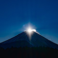 Photos: 2022年のダイヤモンド富士