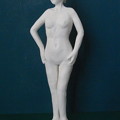 写真: 紙粘土人形裸婦像69前