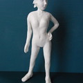 写真: 紙粘土人形裸婦像１０３前