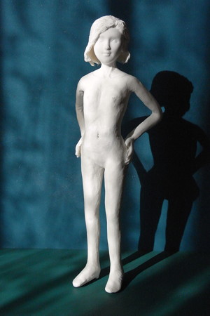 紙粘土人形裸婦像１０４