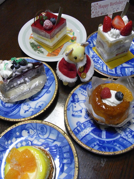 ケーキ5種