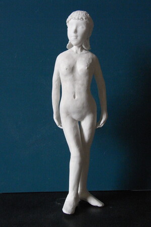 紙粘土人形裸婦像116前