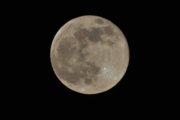 満月（Nikon1 V1）トリミング
