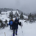 写真: 日本の山 雪山講習会入門 西穂丸山 山荘から稜線へ